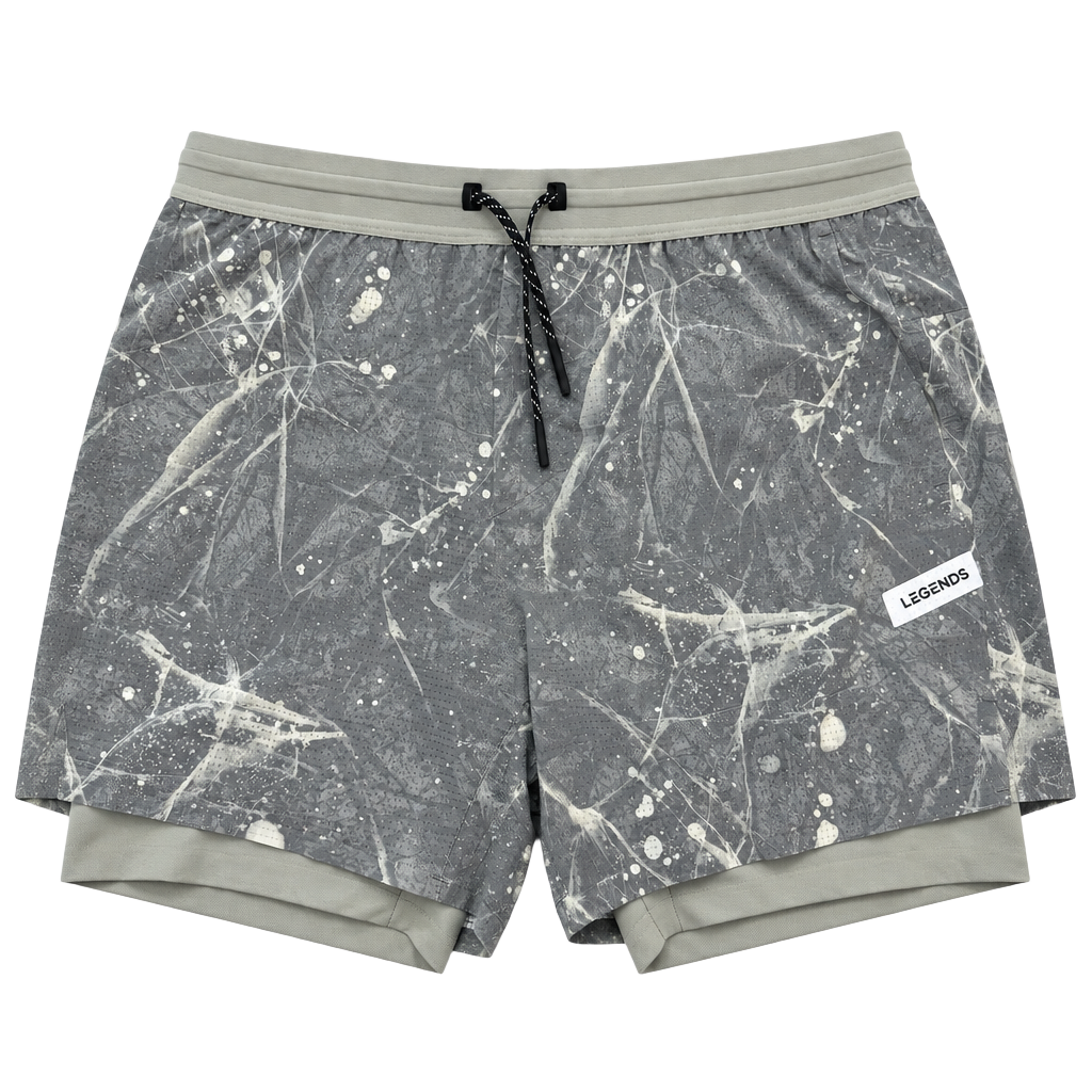 Legends Forum Lite 2-In-1 Shorts Size L Saltwater Thyme 1