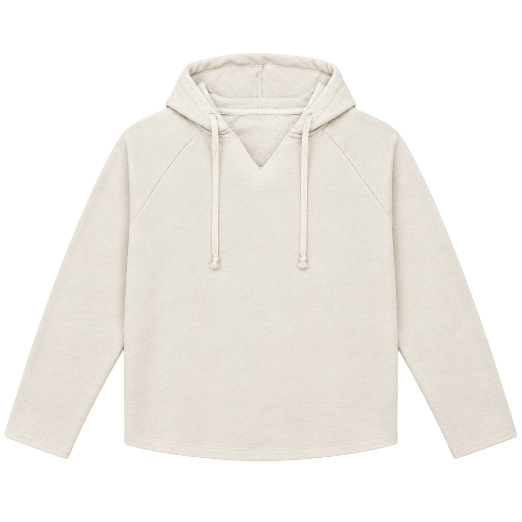 Independent Trading Company Hoodie Size L light pink Lightweight Pullover 1