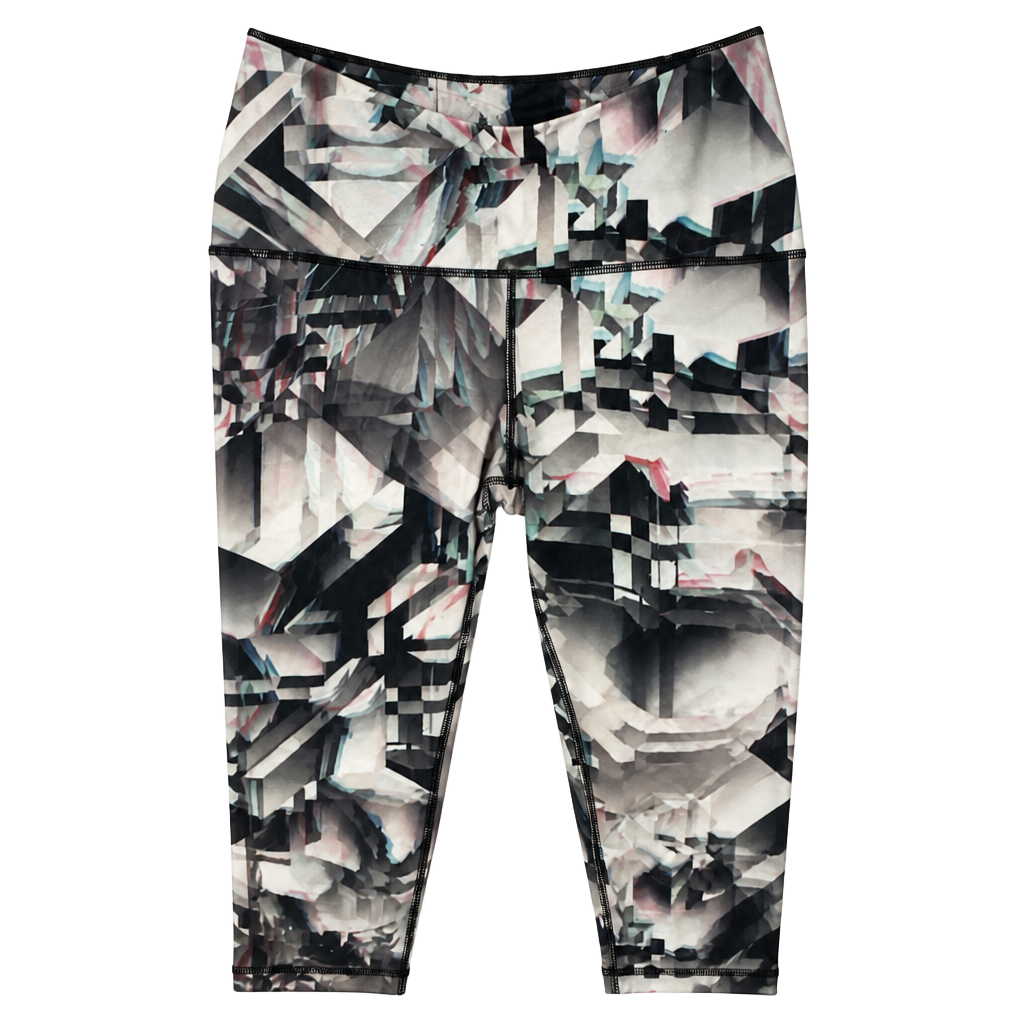 Women’s Nike Dri-FIT Power Legend Geometric Leggings Size M 1