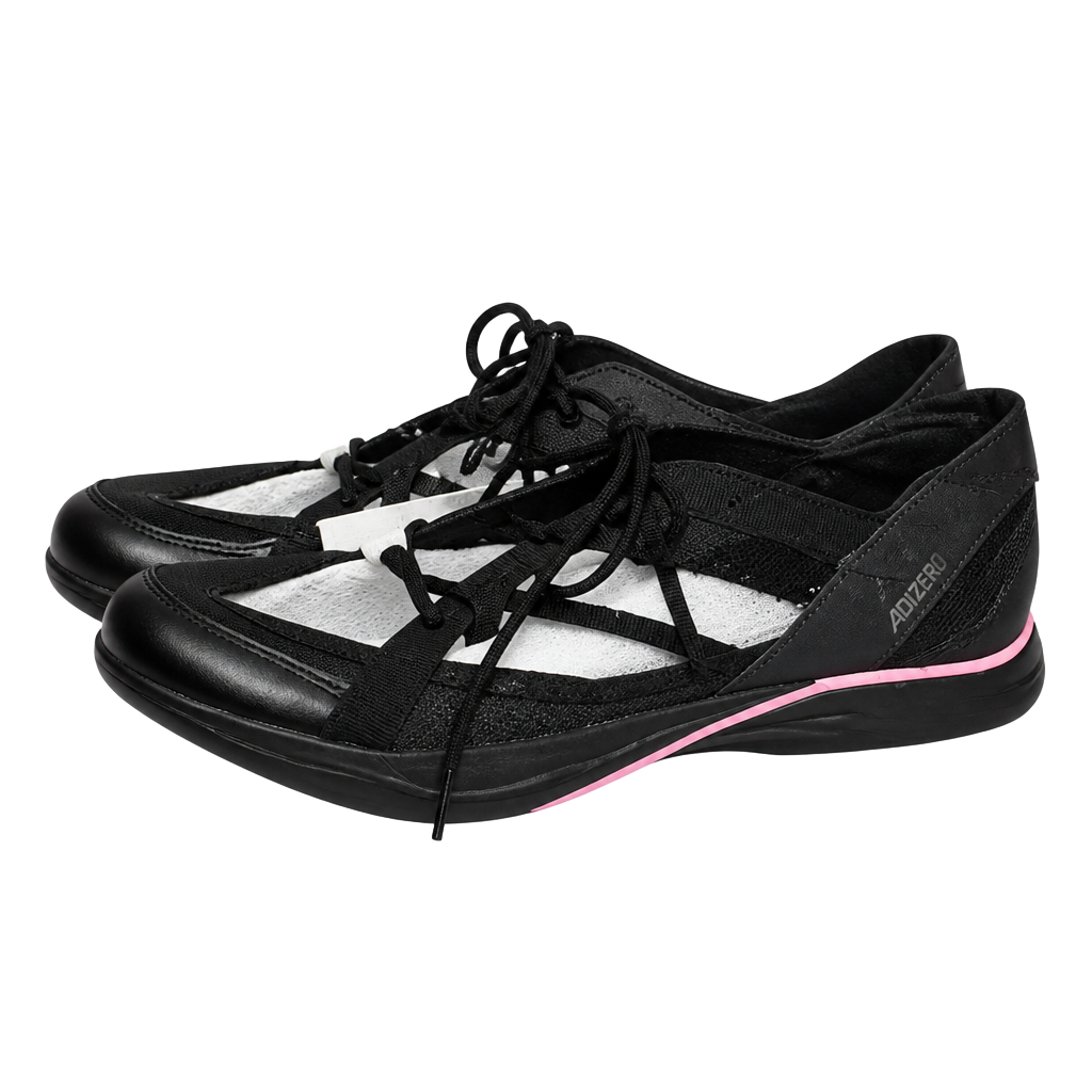 Women’s Adidas Adizero Avanti Track And Field Spikes Black Pink Size 8 1/2 1
