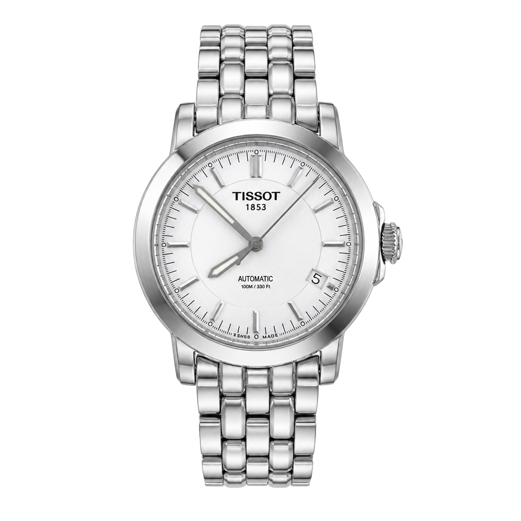 Tissot T-Lord T164/264 Automatic White Dial Stainless Steel Watch 1