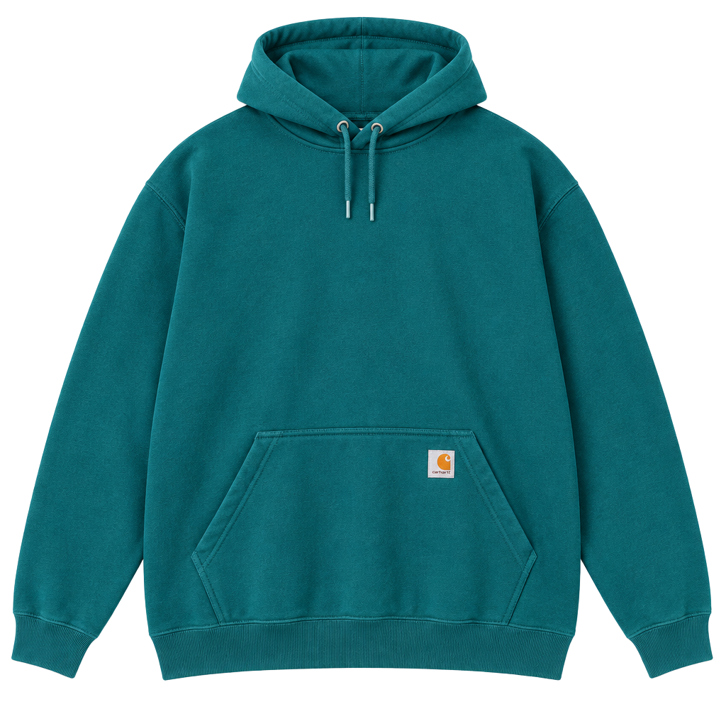 Carhartt Rain Defender Loose Fit Hoodie Size XL Dark Green 1