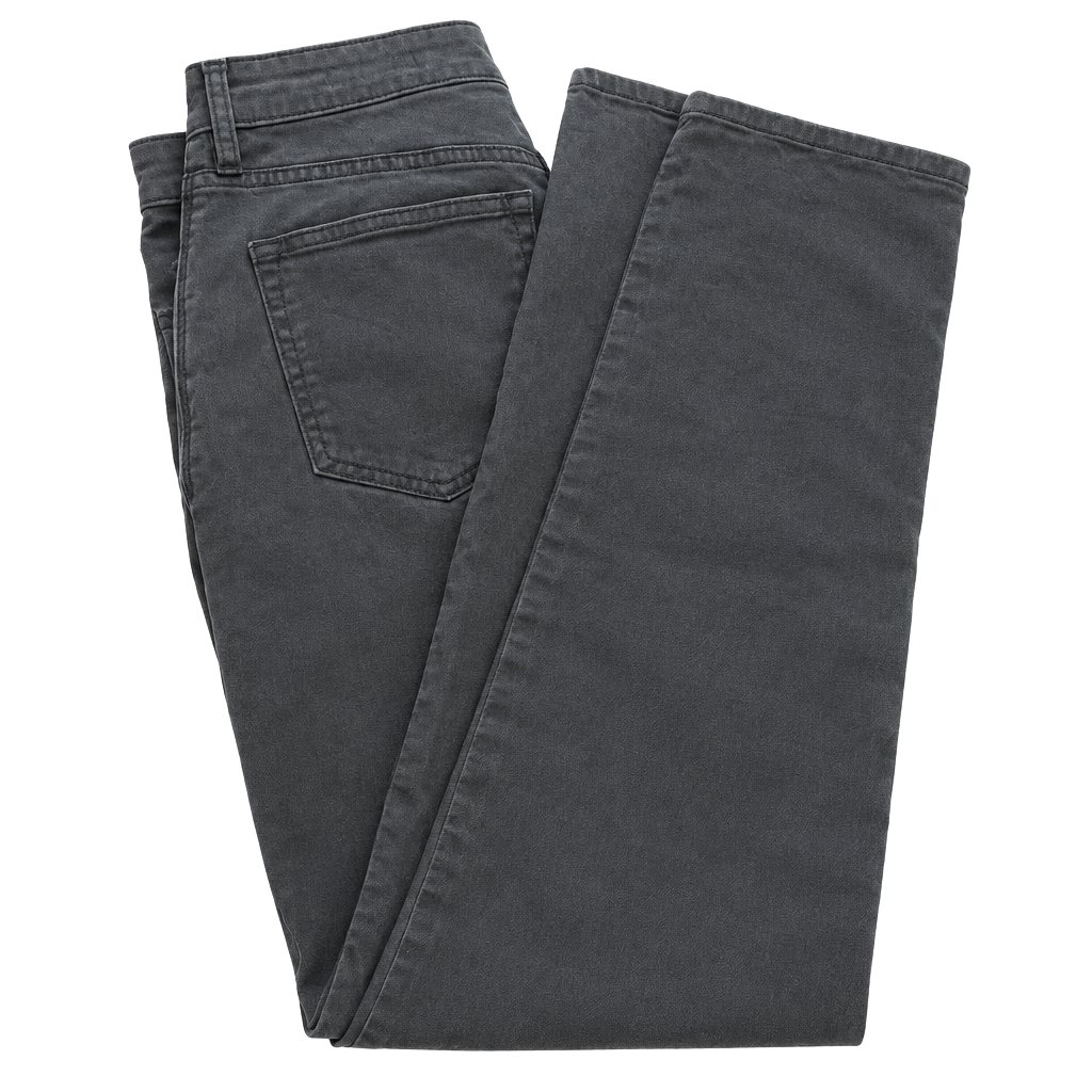 Flint and Tinder Men’s Straight Fit Straight Leg Pants Gray Solid 29W 1