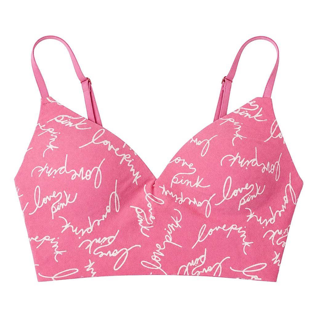 PINK VS Wear Everywhere Wireless Push Up Bra 1