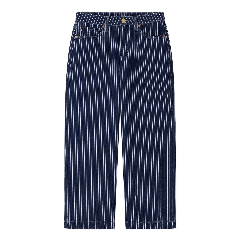 Judy Blue Tummy Control High Waist Straight Stripe Jeans 1