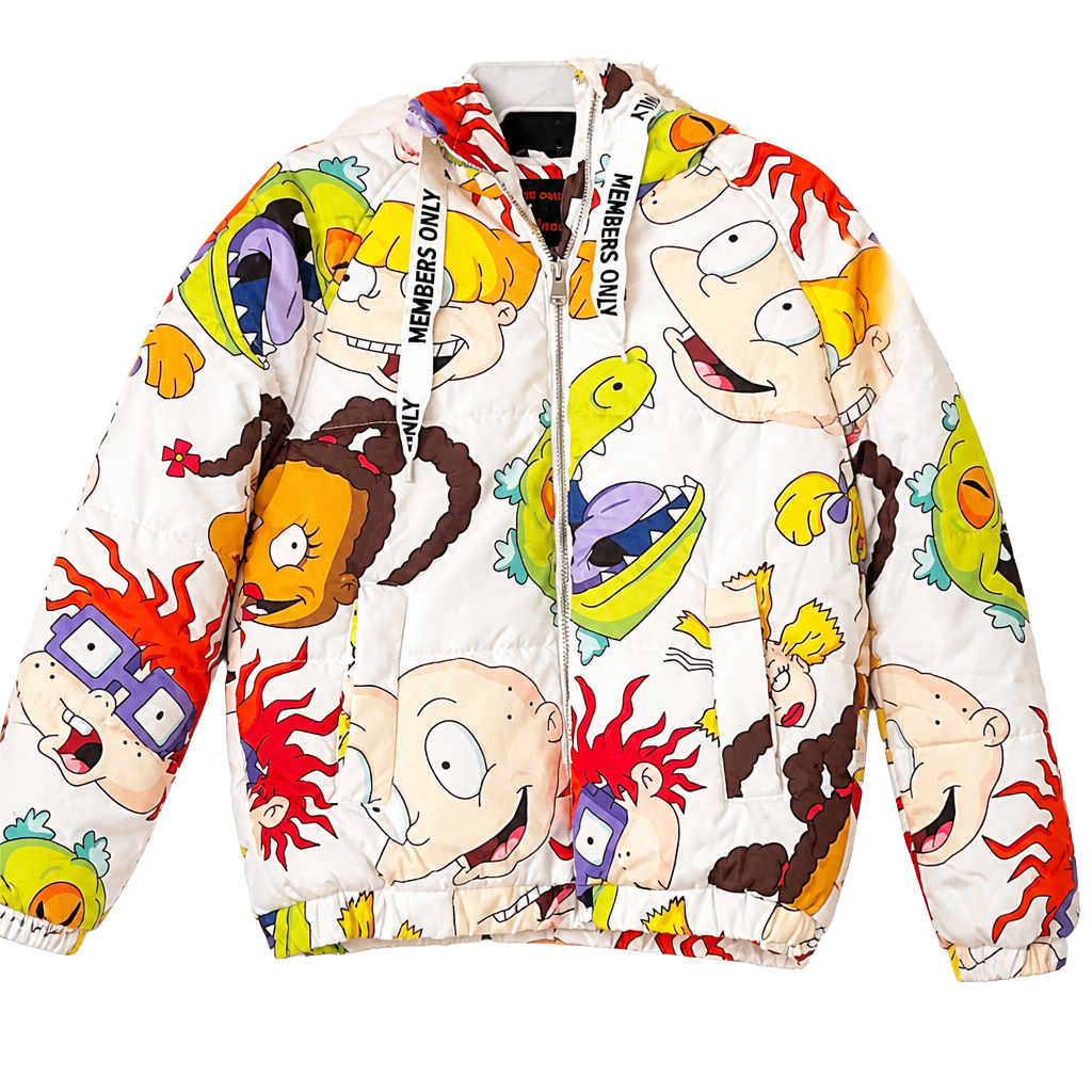 Members Only Women's Rugrats Bomber Jacket Multicolor Size S 1