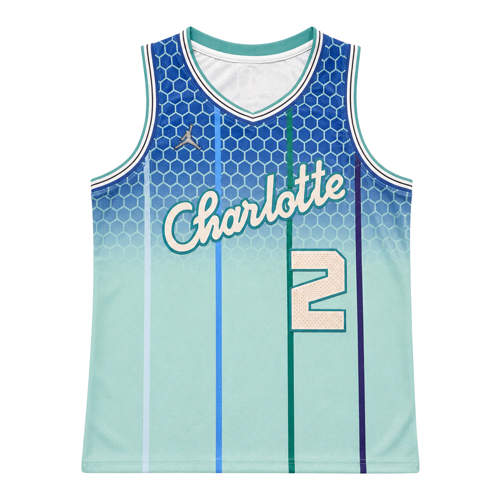 LaMelo Ball #2 Charlotte Hornets City Edition Swingman Jersey Size 50 1