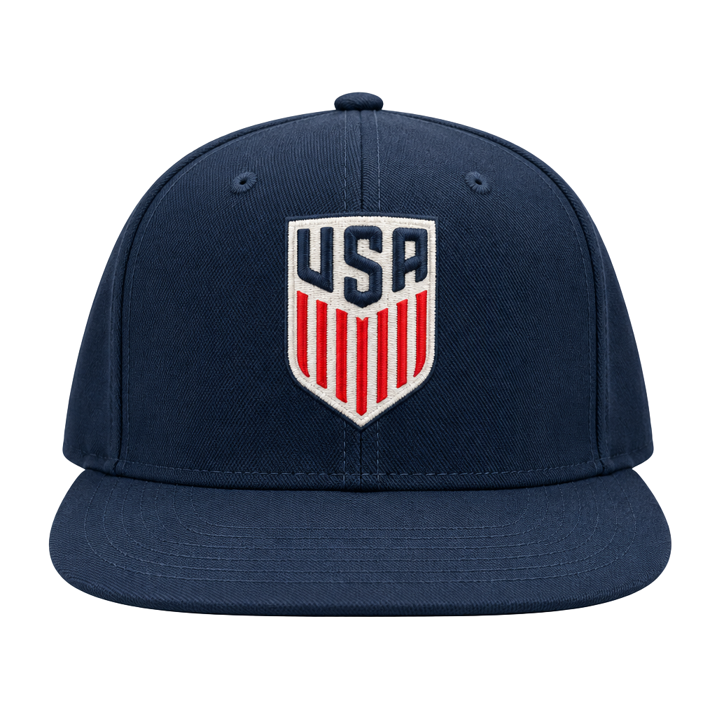Nike True US Soccer Patch Hat Navy Snapback Adjustable 1