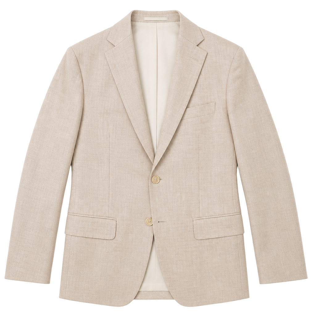 Pronto Uomo Couture Super 120s Sport Coat Tan Blazer 1
