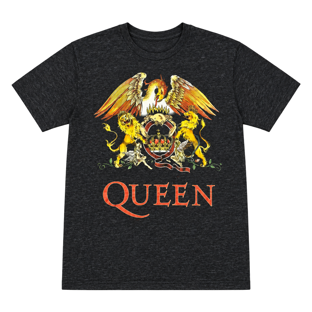 Queen Small Black T-shirt Freddie Mercury Rhapsody Rock Band Live ..., 1