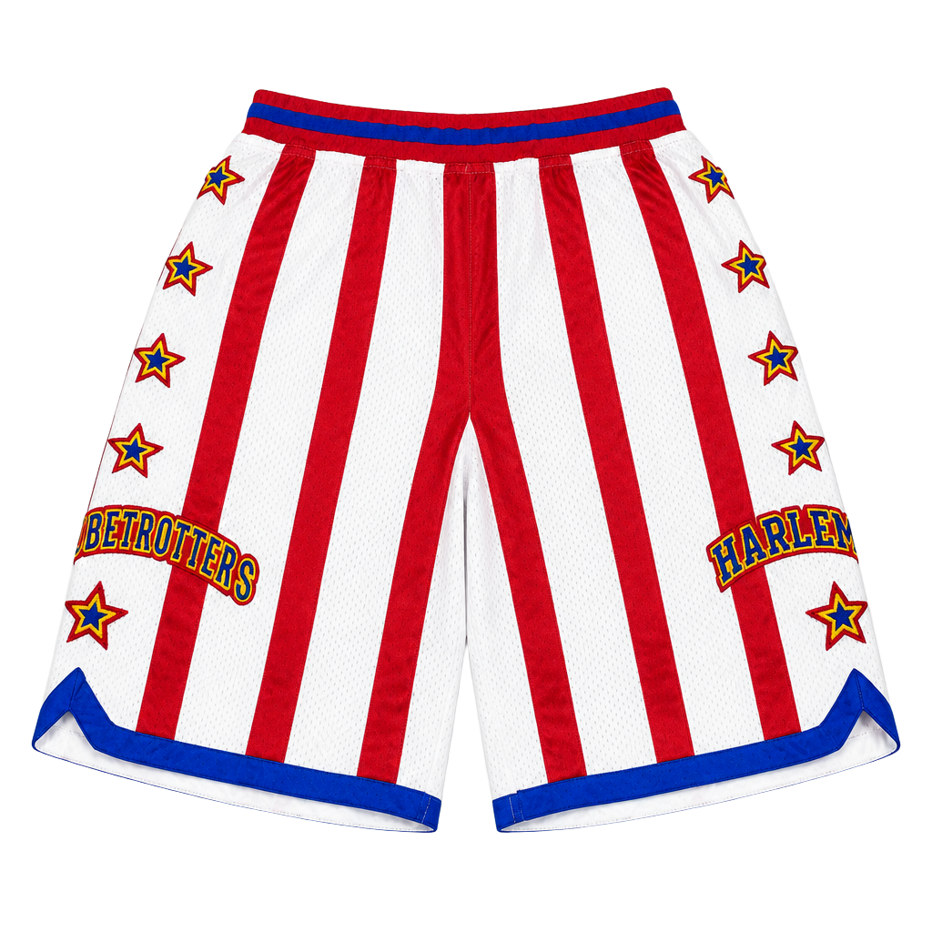 Harlem Globetrotters Shorts Basketball Athletic Striped Stars vtg ... 1