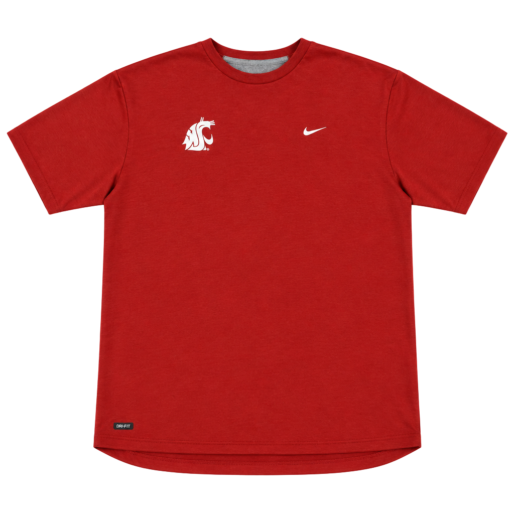 Y2K Washington State Cougars T-Shirt Size XXL Red Dri-Fit 1