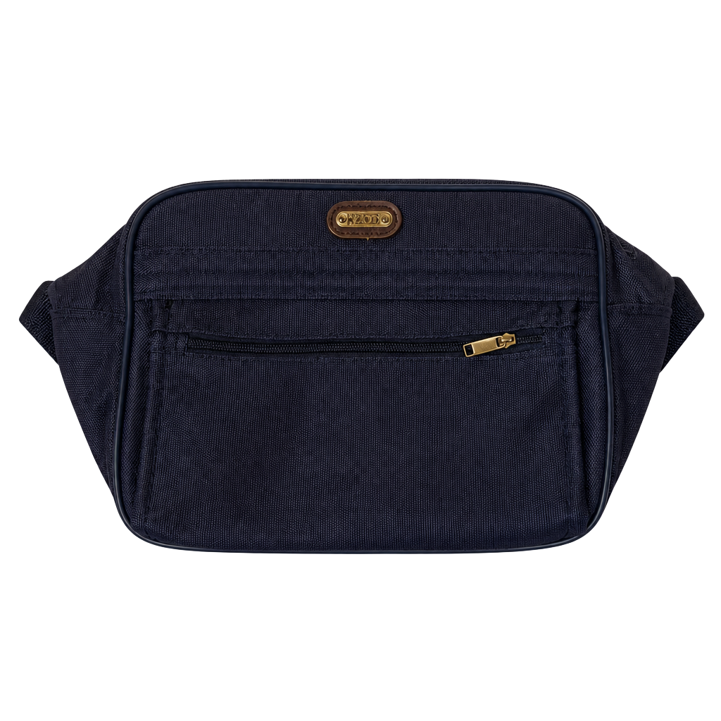 Jaguar Vintage Navy Blue Travel Shoulder Bag 1