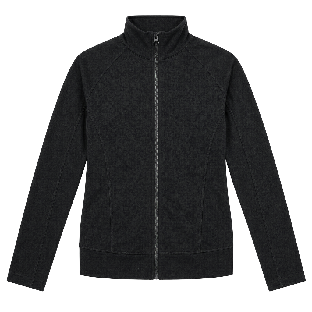 Victoria Sport Full Zip Jacket Size S Black Athletic Activewear 1