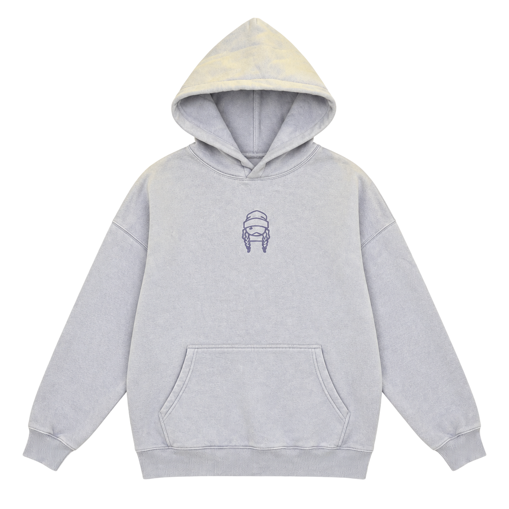Ski Like A Girl Take Me Skiing Hoodie X-Large Light Lilac 1