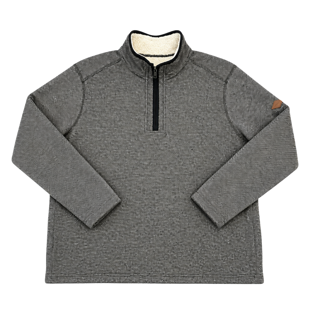 Orvis Brighton Sherpa Lined Half Zip Pullover Sweater 1