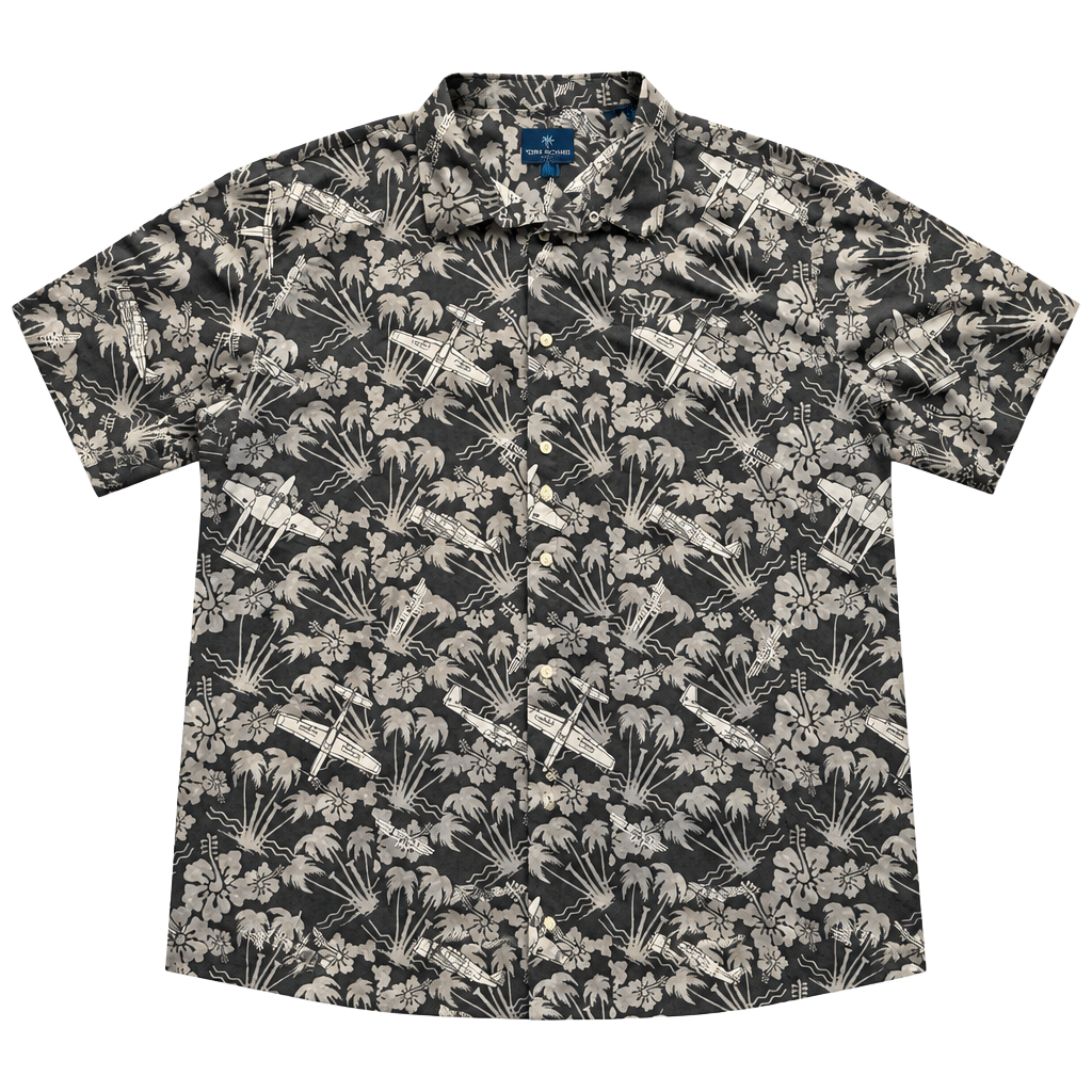 Vintage LA Police Gear Shirt Mens 3XL Gray Tactical Vanguard Flannel Button-Up 1