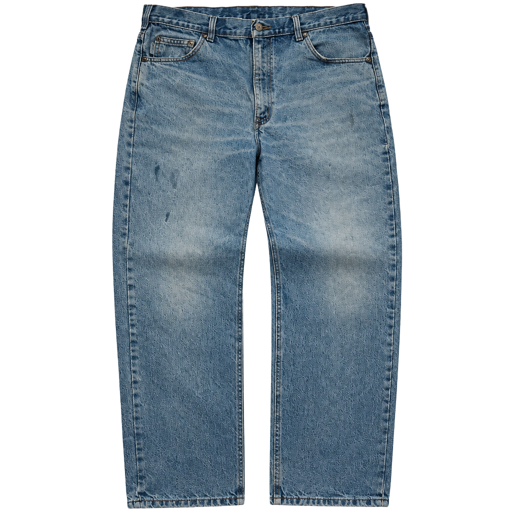 Carhartt Workwear Denim Jeans Distressed Blue 1