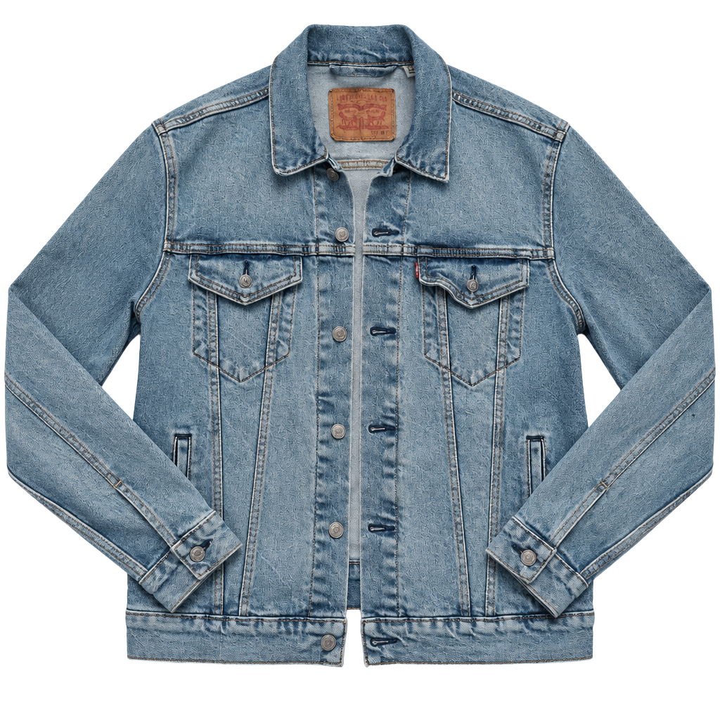 Levi's Trucker Denim Jacket Size M Blue Wash 1