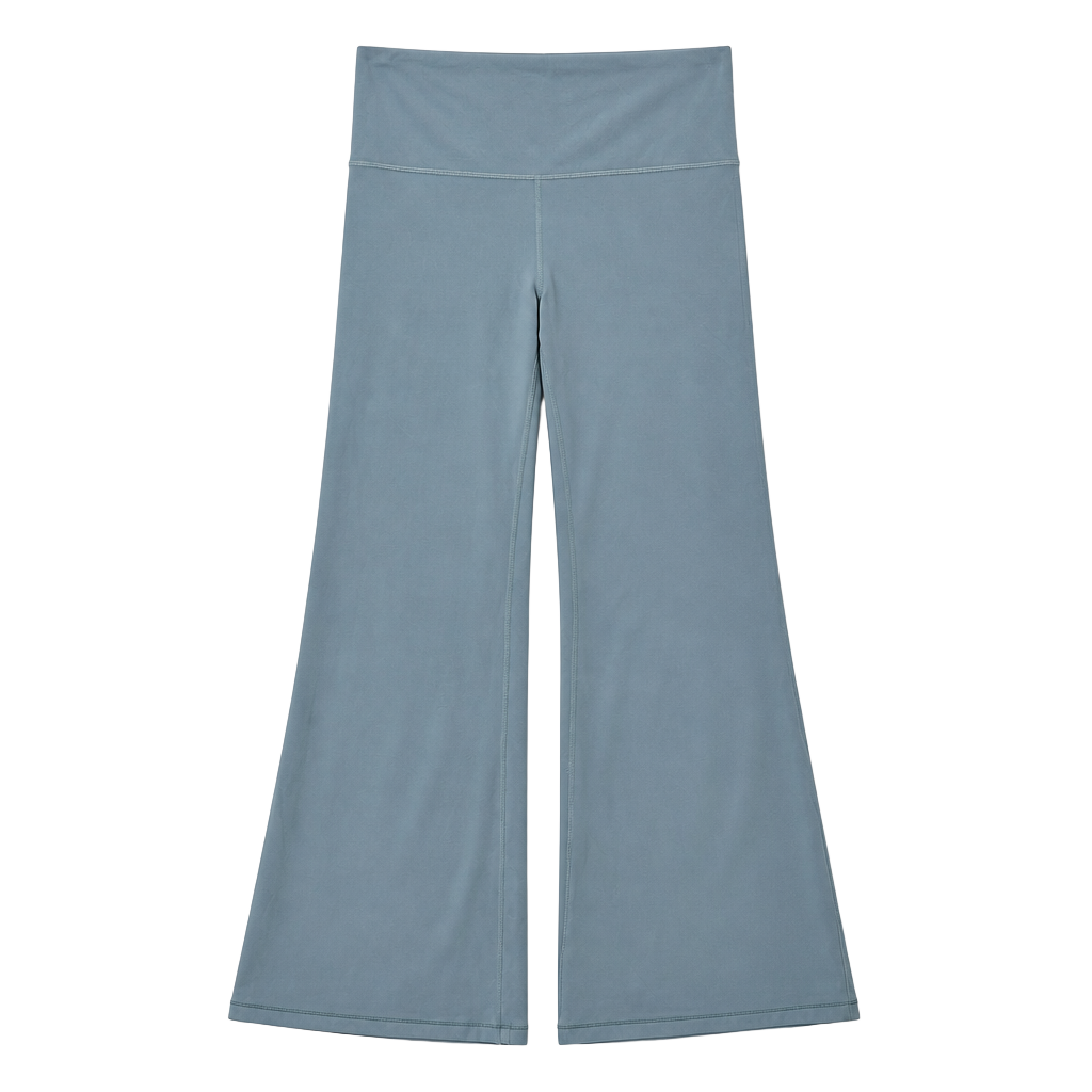 Athleta Elation Flare Pant Size M Blue Green Yoga Leggings 1