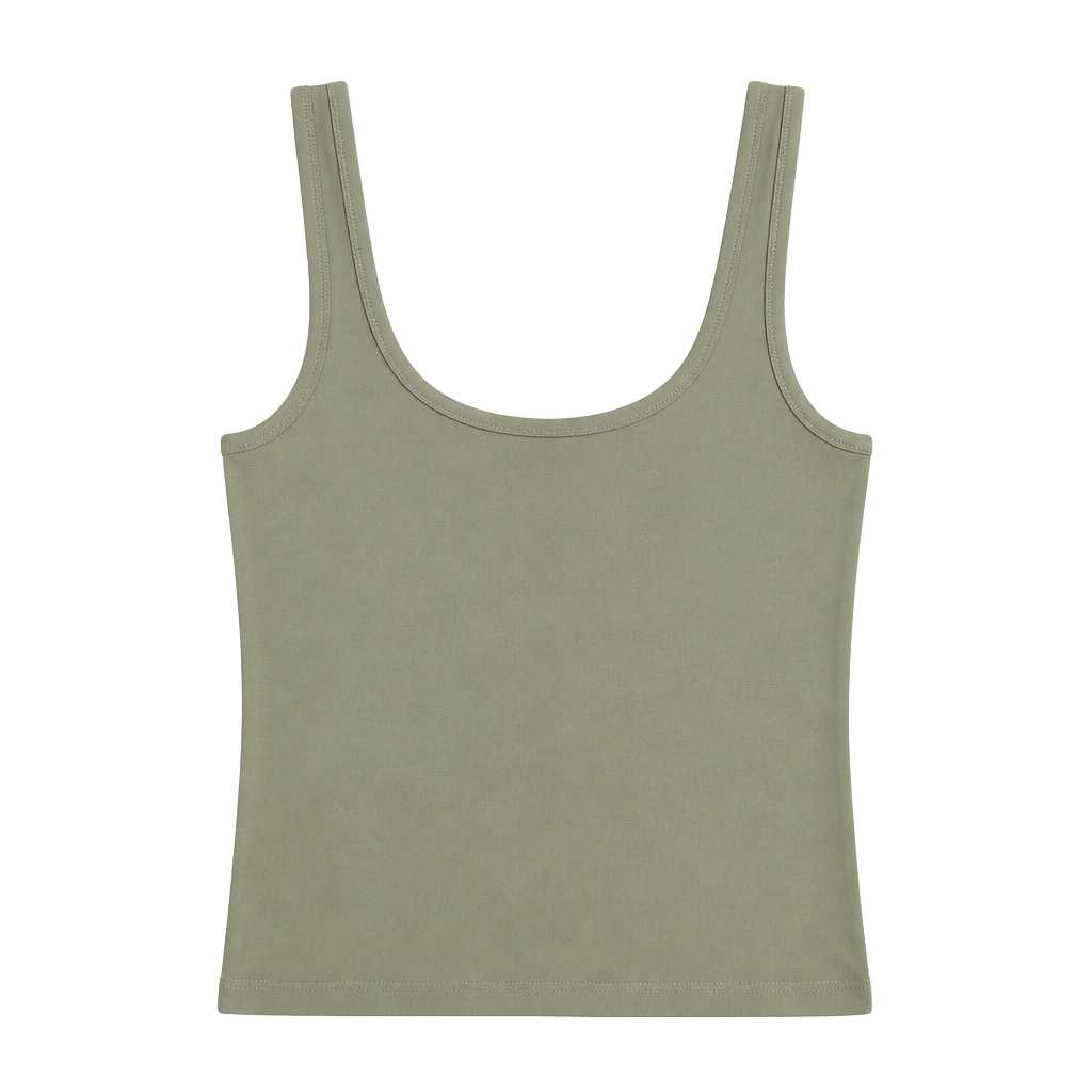 Free People FP Movement Sage Stone Strappy Back Tank 1