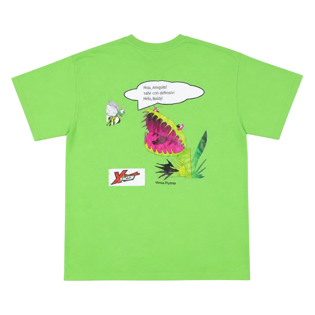 Venus Flytrap Carnivorous Plant Graphic T-Shirt Green 1