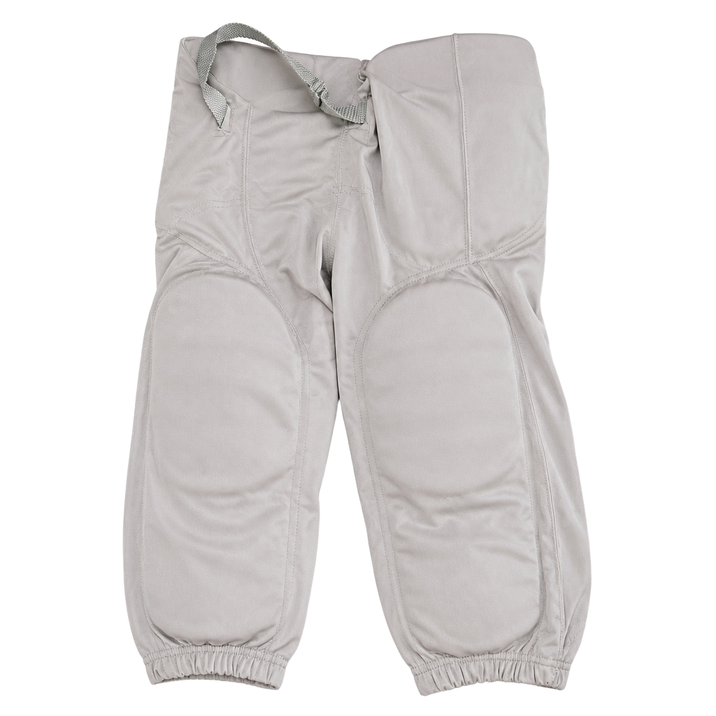 Champro Adult Medium Gray Integrated 7-Pad Football Girdle Pants 1