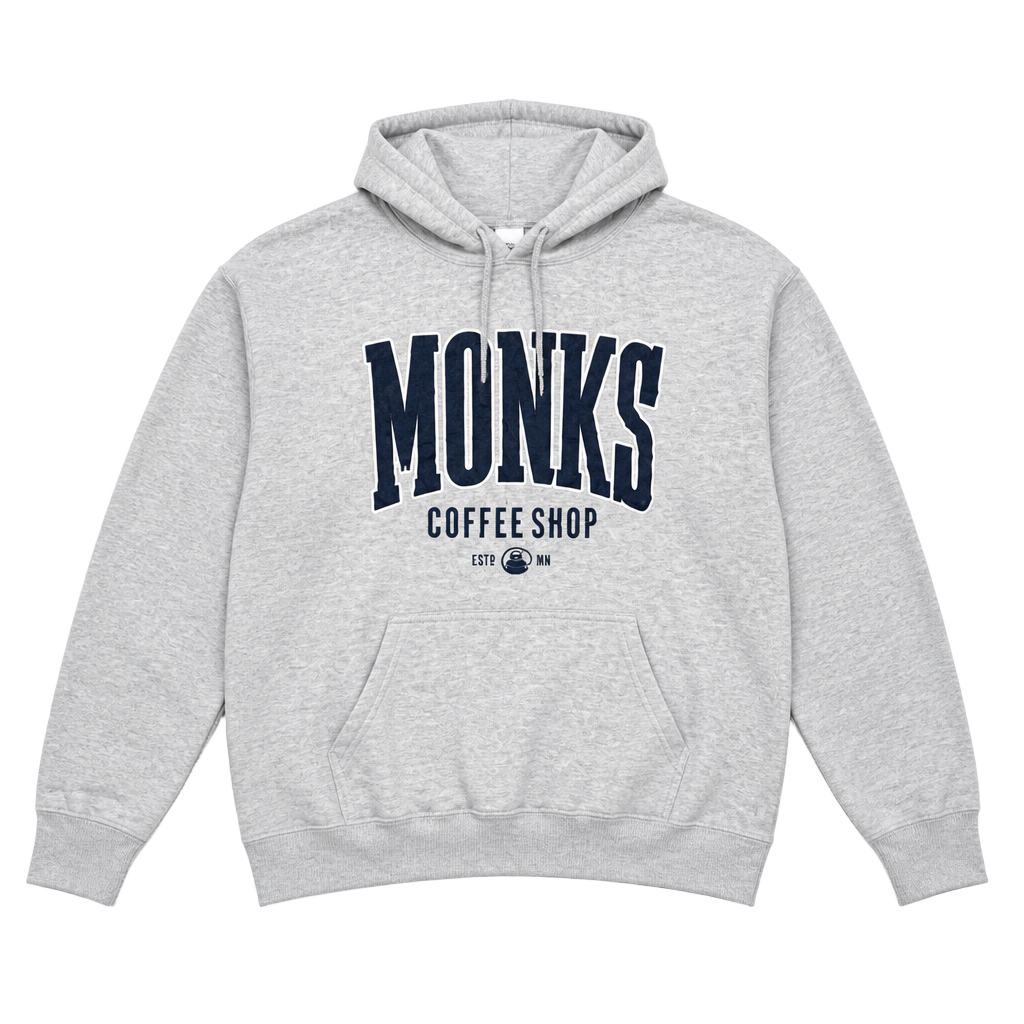 Monks Coffeeshop Amsterdam Est. 1906 Graphic Hoodie 1