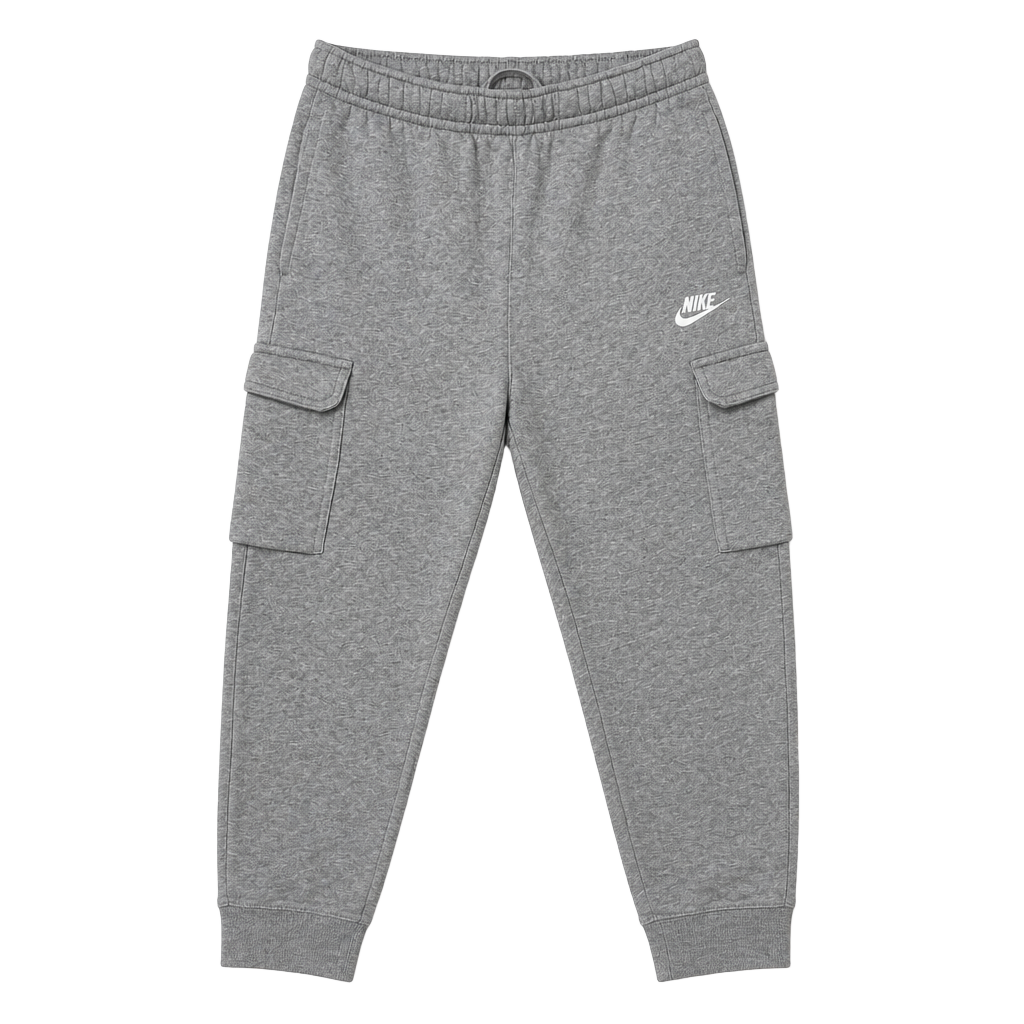 L: Nike Sportswear Club Fleece Gray Cargo Joggers M 1