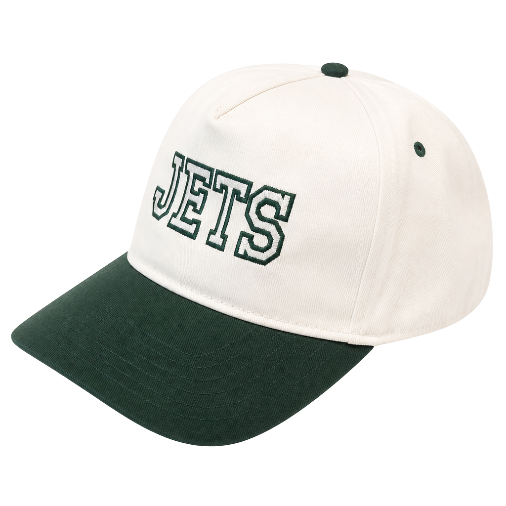 OTTO New York Jets Snapback Hat White Green 1