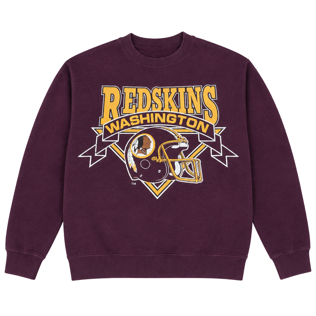 Logo 7 Vintage Washington Redskins Sweatshirt Size L 1