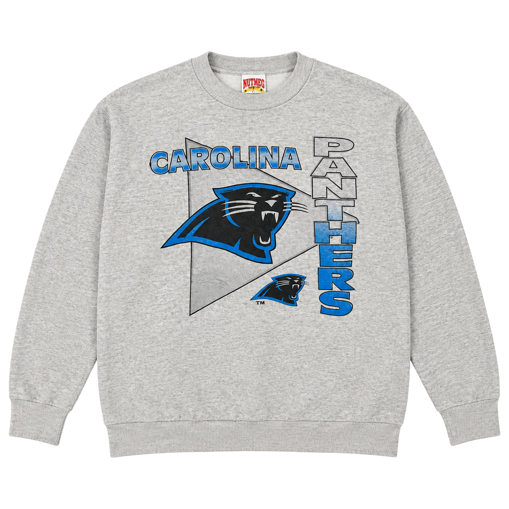 Vintage CAROLINA PANTHERS NFL Sweatshirt Size L 1