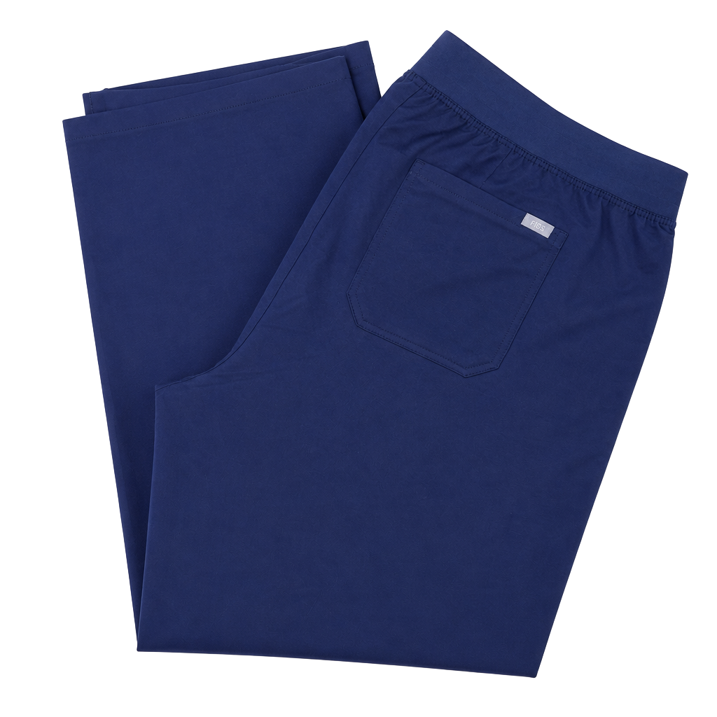 FIGS Technical Collection Livingston High-Waisted Scrub Pants Navy Blue Size 5XL 1