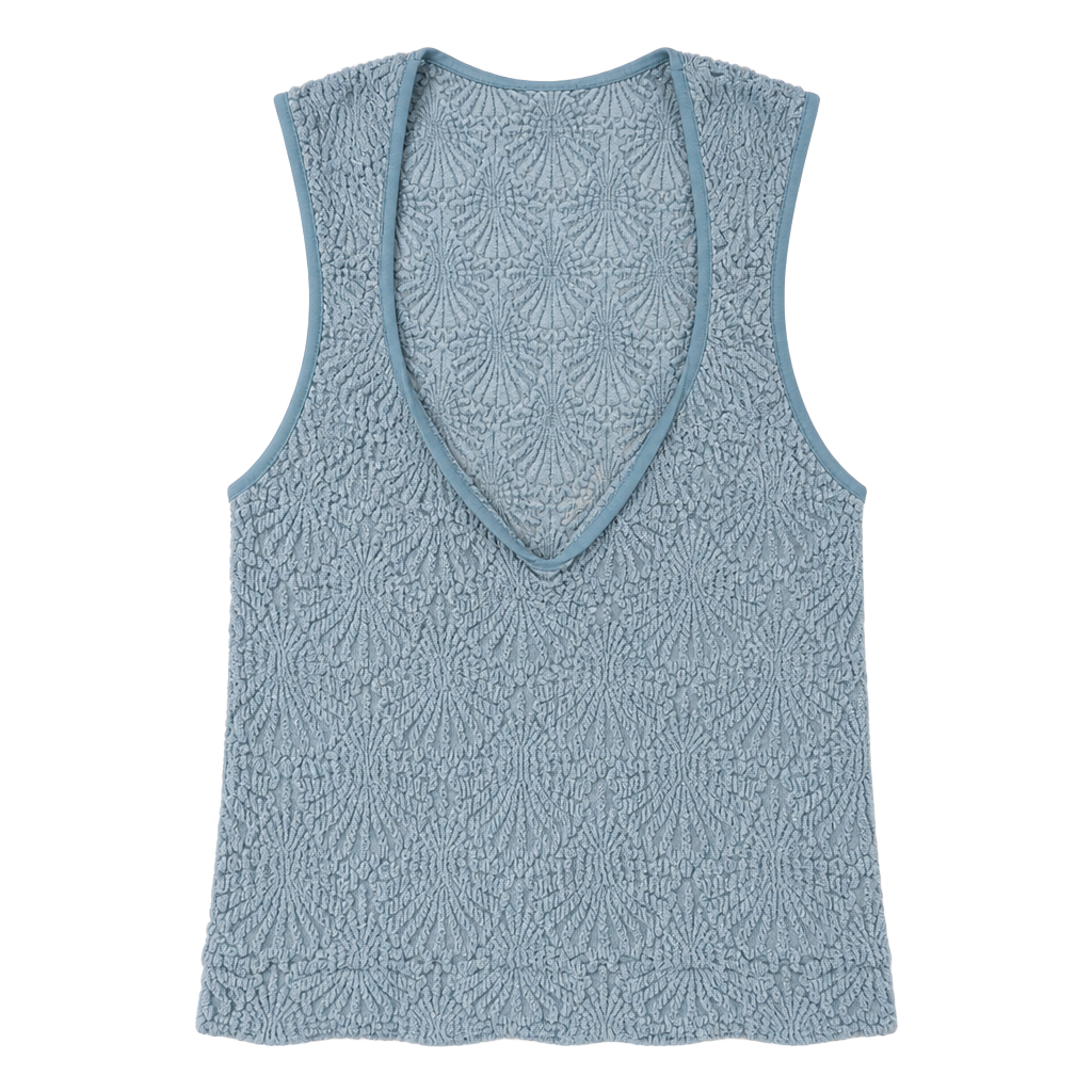 Free People Love Letter Sweetheart Cami in Light Blue 1