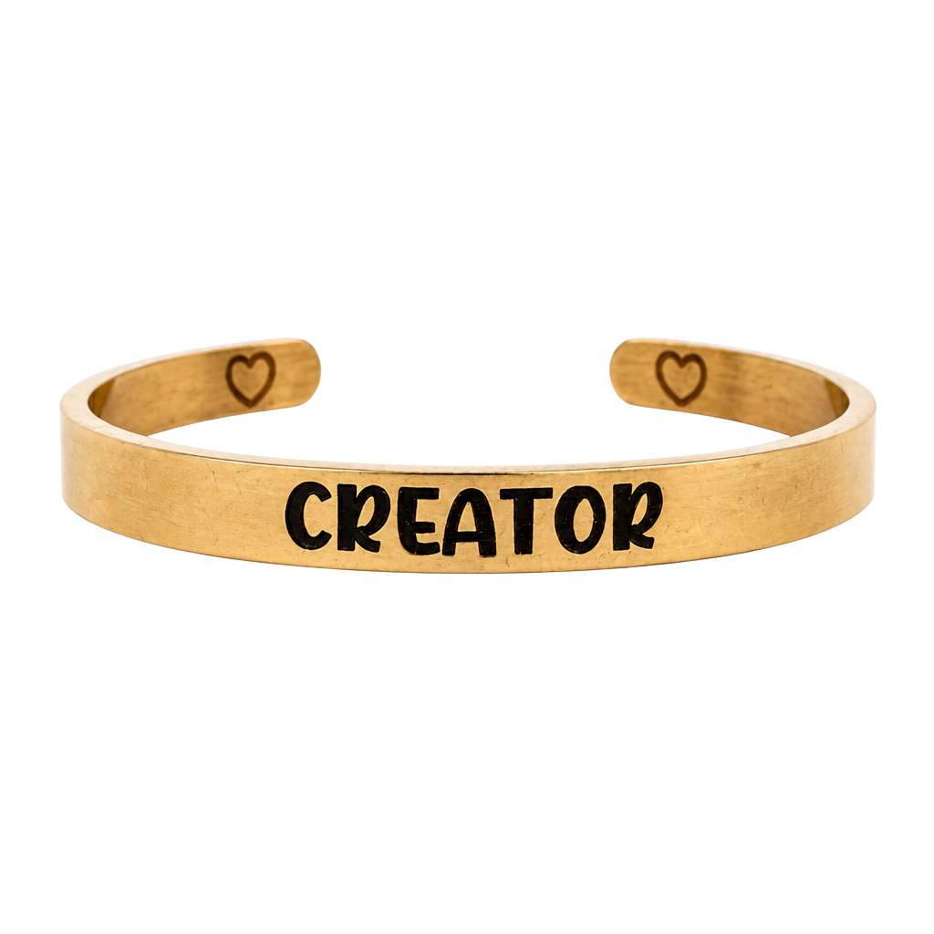 Alisa Michelle Creator Cuff Bracelet Rose Gold Look What I Am Making 1