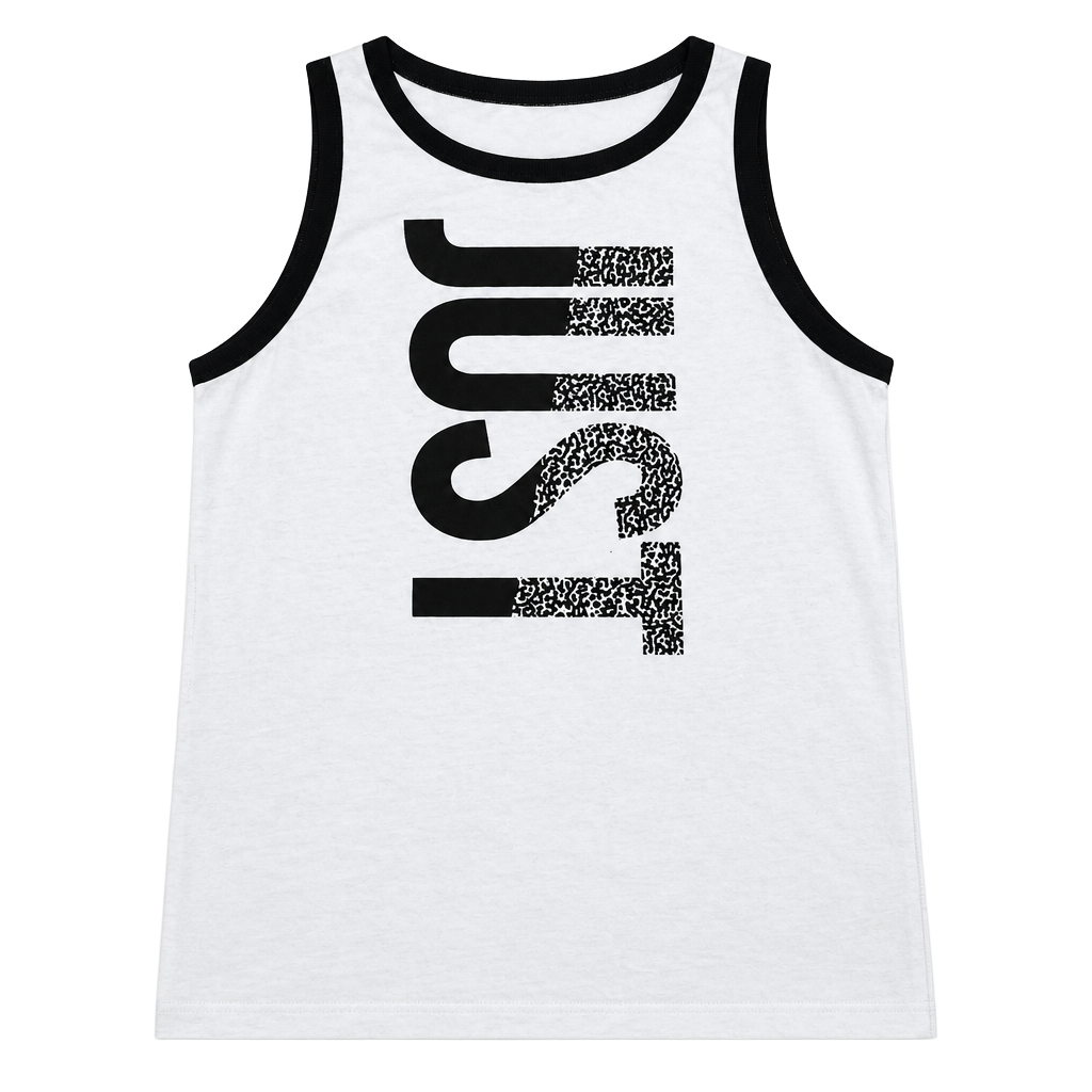 Nike Just Do It Graphic Tank Top White youth boys Size M 1