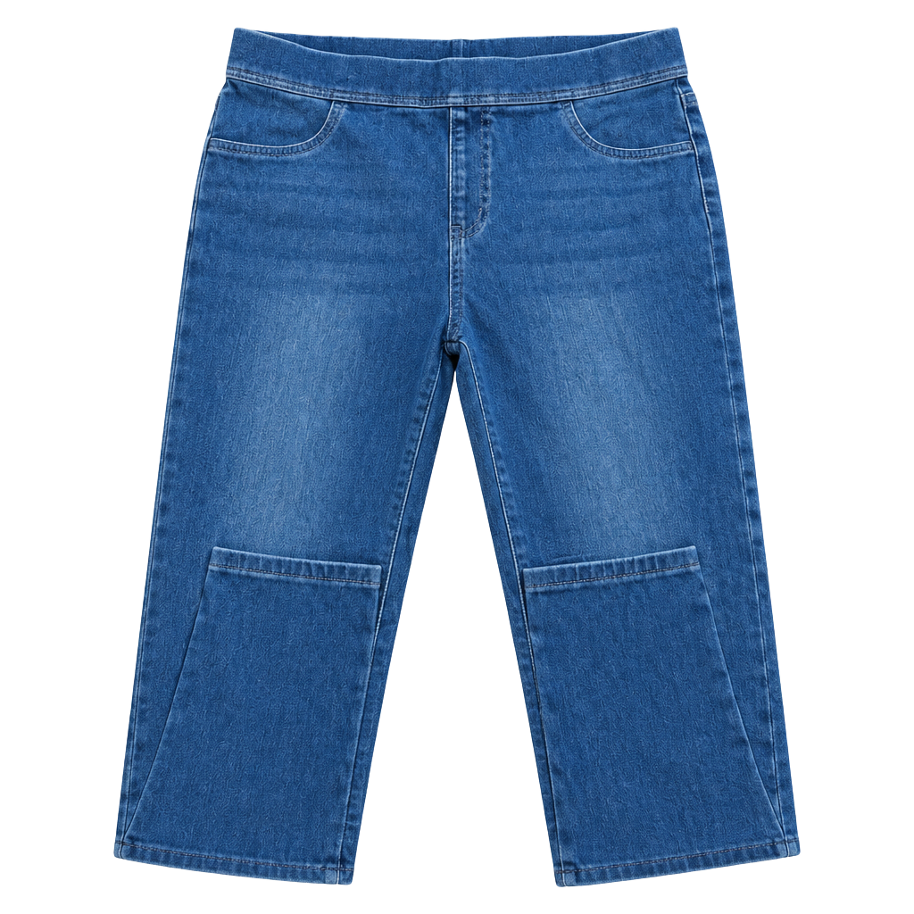 Time and true Pull-On Denim Leggings Size L Blue Skinny 1