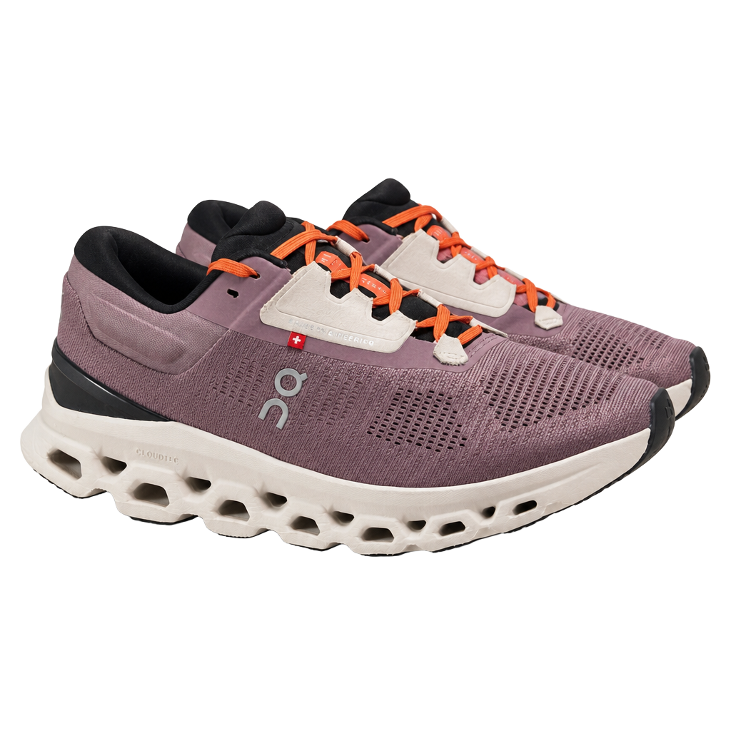 On Cloudstratus 3 Womens Running Shoes Size US 8.5 EUR 40 Purple Lily 1