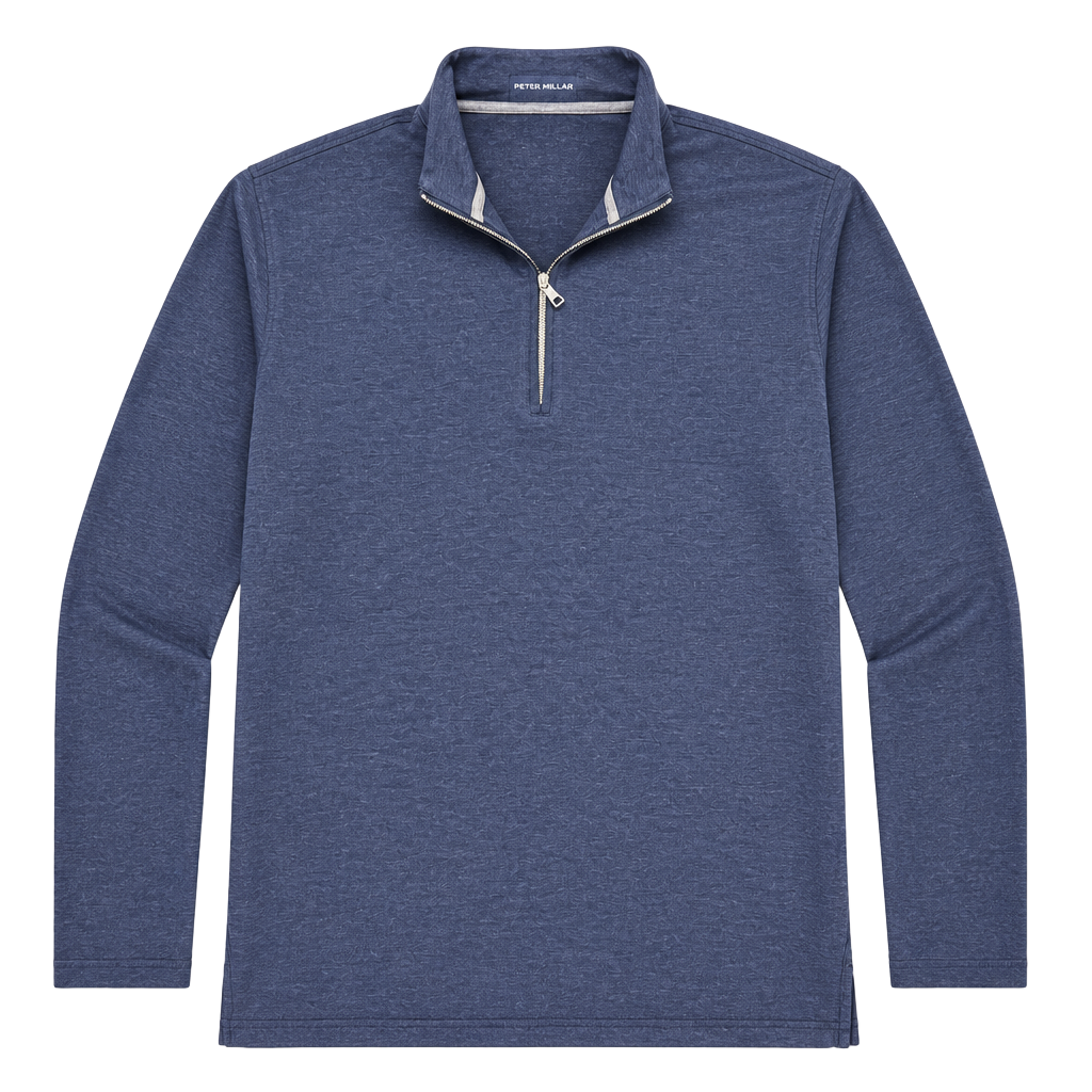 Peter Millar Collection Cotton Cashmere Quarter Zip Pullover Size M 1