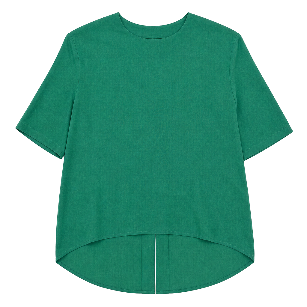 Vintage Nicole Miller Sport Green Button-Down Blouse Size 4. 90’s. Office. 1