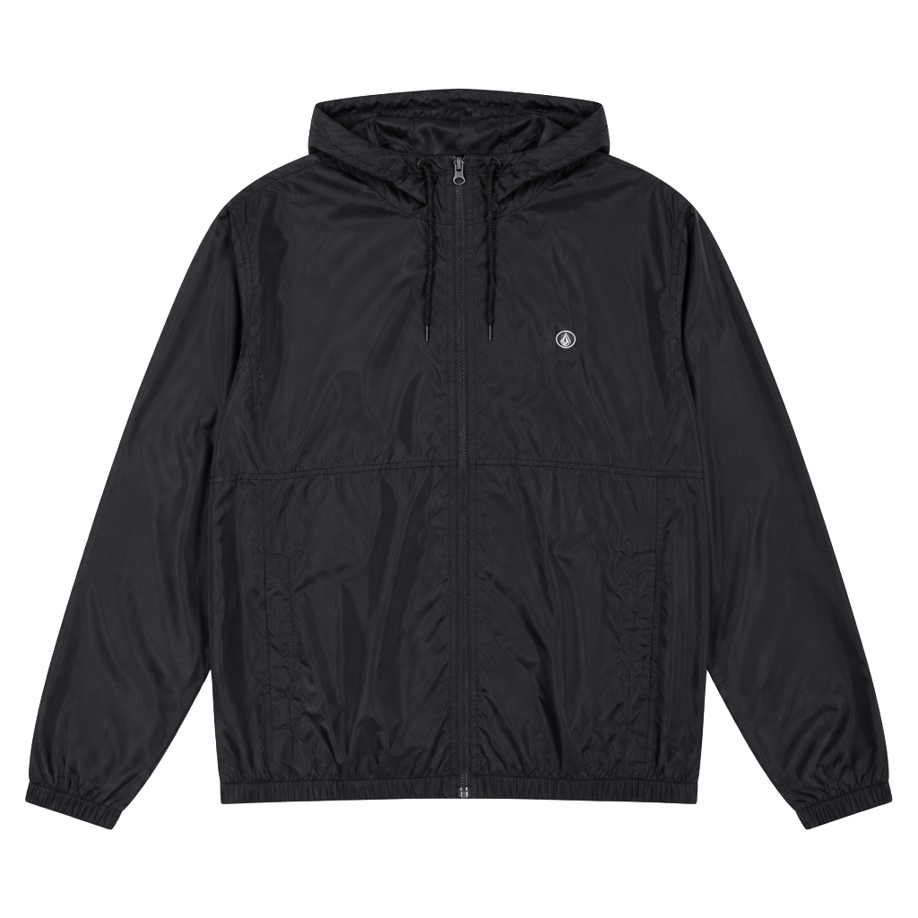 Volcom - Ermont Water Resistant Jacket - Black with Charcoal liner - XL 1