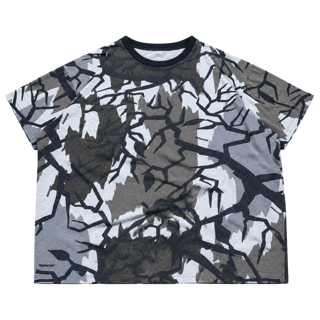 Vintage Predator Camo Shirt XXXL 3XL USA Single Stitch Pocket All Over Print 1