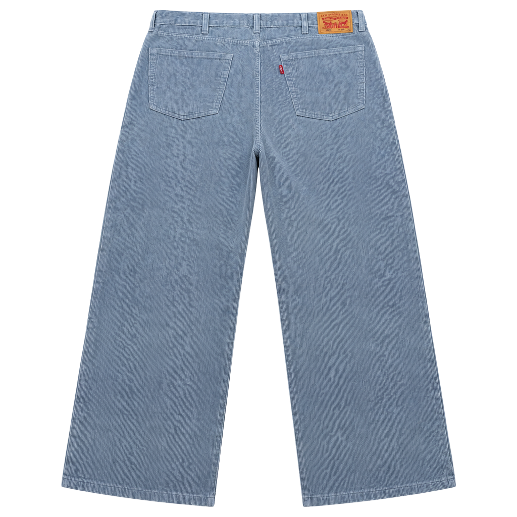 Levi’s 565 Gray Corduroy Pants 38x30 Loose Baggy Straight 90s Skater NWT 1