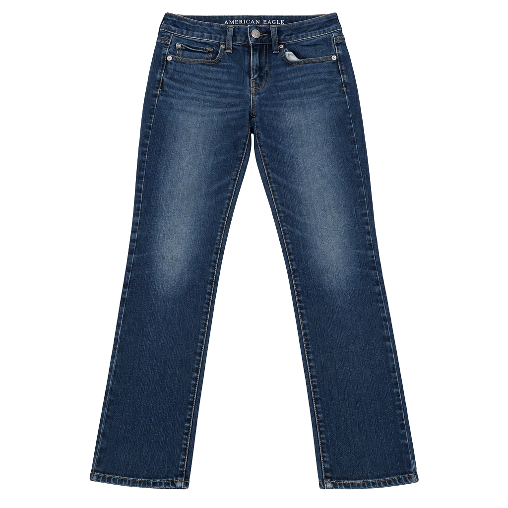 American Eagle Jeans Size 4 Short Dark Wash Denim 1