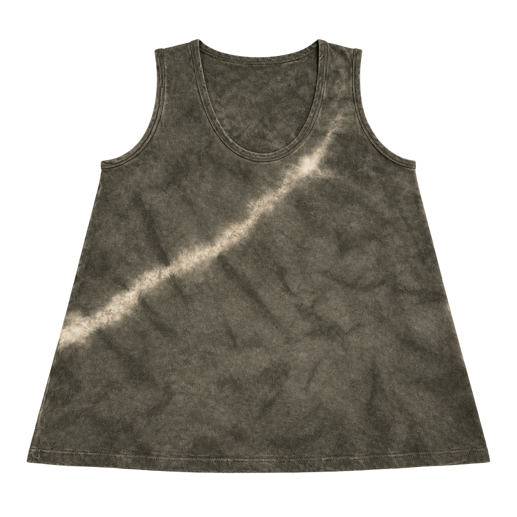 James Perse Tie Dye Tank Top Size 1 Black Cotton Sleeveless Pocket small 1