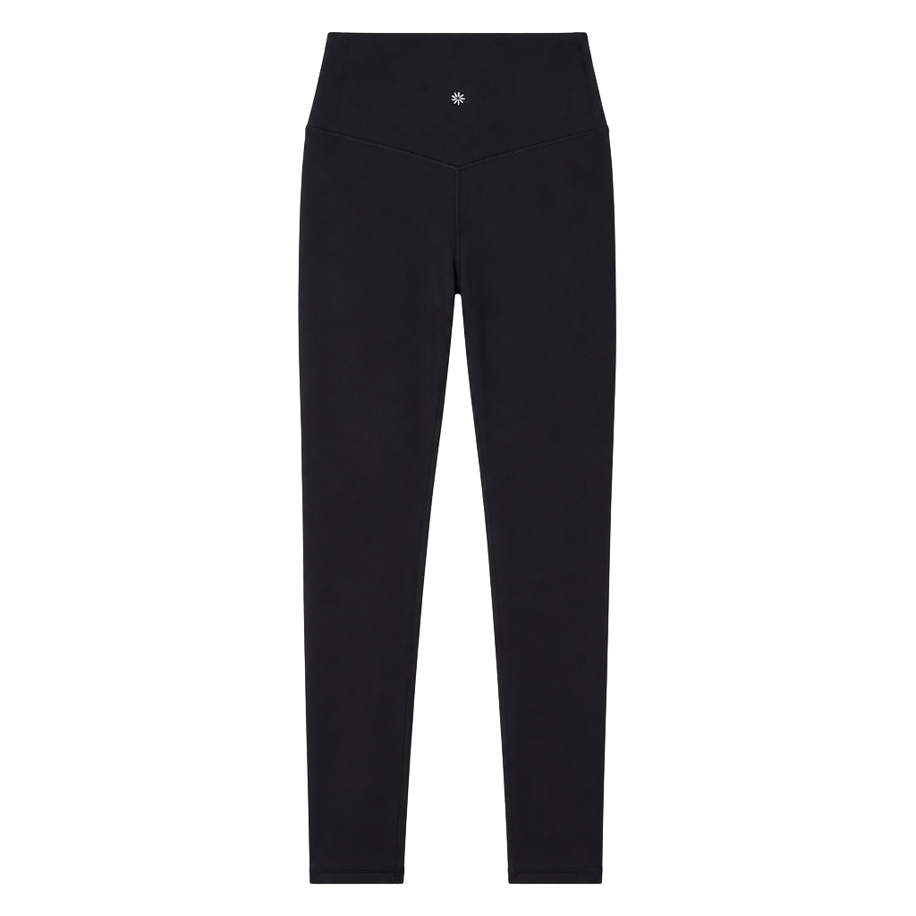 Athleta Elation Over The Heel Tight Size M Black Leggings 1