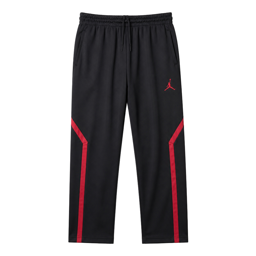 Jordan Mens Dri-FIT 23 Alpha Training Track Pants Black/Red 1
