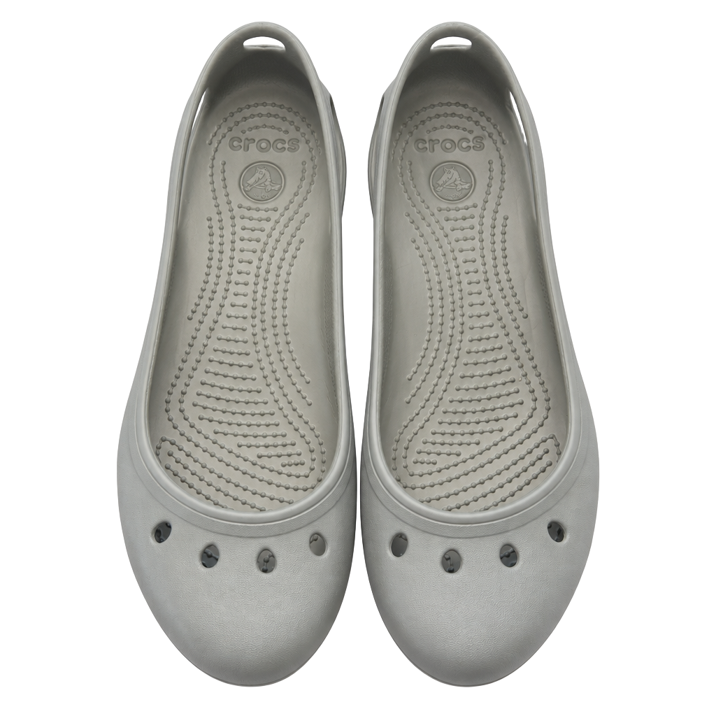 Crocs Kadee Ballet Flat Size 10 Gray 1