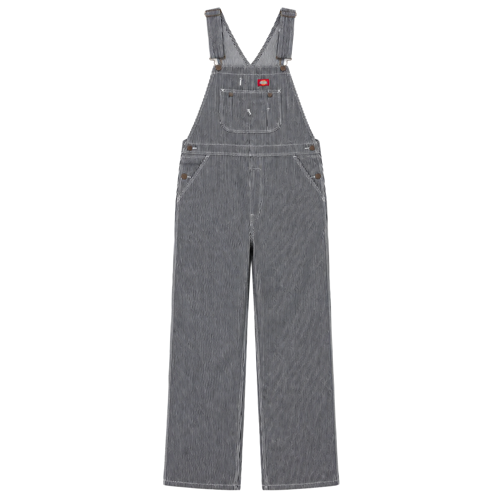 Dickies Hickory Stripe Bib Overalls Men’s 40x32 1