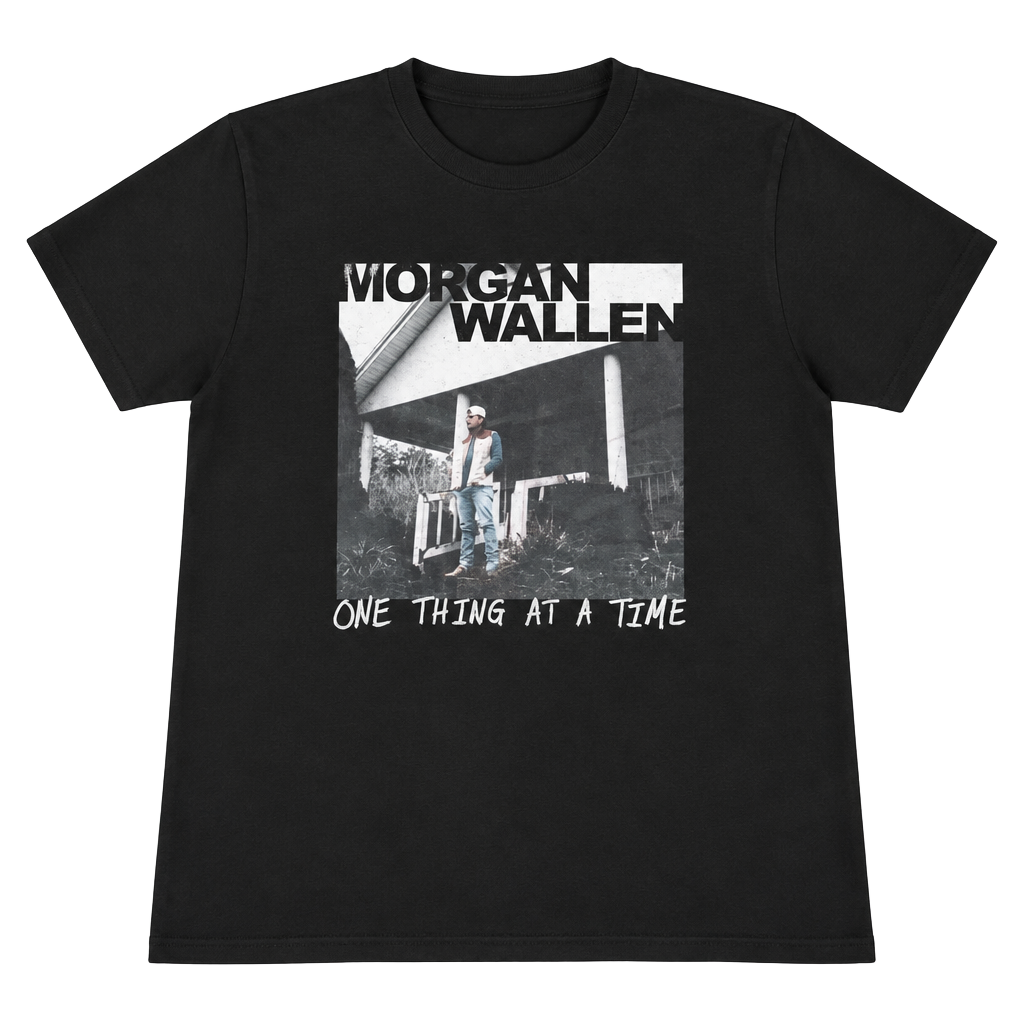 Port & Company Morgan Wallen One Thing At A Time T-Shirt XL Black 1